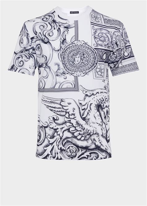 versace pegasus shirt|versace tees for men.